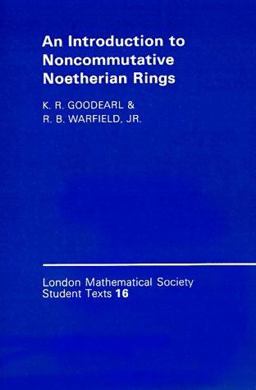 An Introduction to Noncommutative Noetherian Rings
