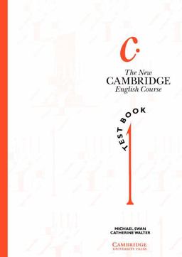 The New Cambridge English Course 1 Test Book