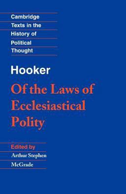Hooker Of the Laws of Ecclesiastical Polity  9780521379083 Front Cover