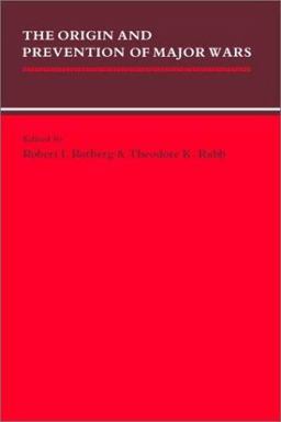 Origin and Prevention of Major Wars  9780521379557 Front Cover