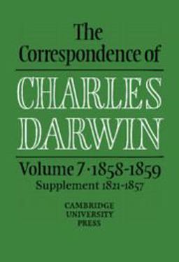 The Correspondence of Charles Darwin, 1858-1859