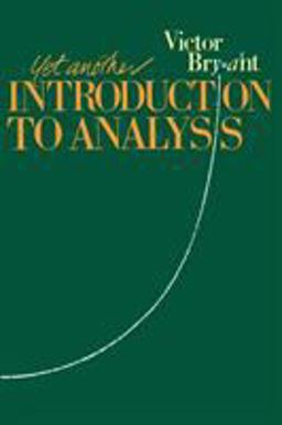 Yet Another Introduction to Analysis  9780521388351 Front Cover