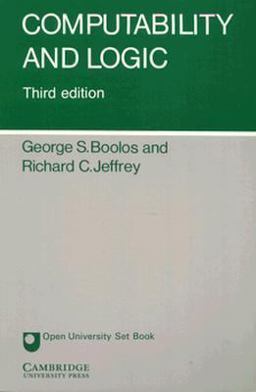 Computability and Logic 3rd 9780521389235 Front Cover