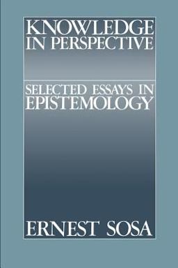 Knowledge in Perspective Selected Essays in Epistemology  9780521396431 Front Cover
