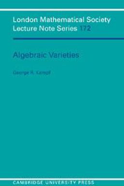 Algebraic Varieties  9780521426138 Front Cover