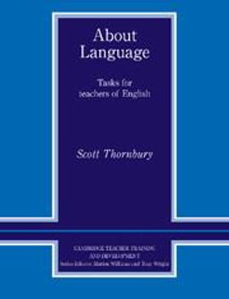 About Language Tasks for Teachers of English  9780521427203 Front Cover