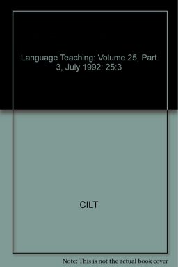 Language Teaching, July 1992