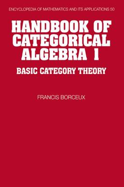 Handbook of Categorical Algebra