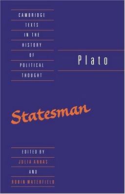 Plato The Statesman  9780521447782 Front Cover