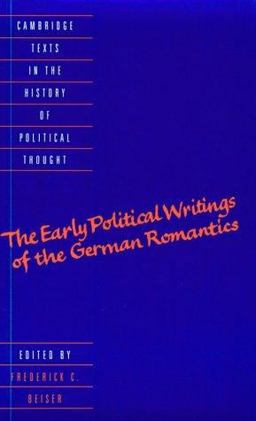 Early Political Writings of the German Romantics  9780521449519 Front Cover
