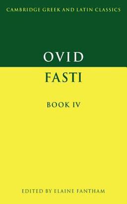 Ovid Fasti  9780521449960 Front Cover