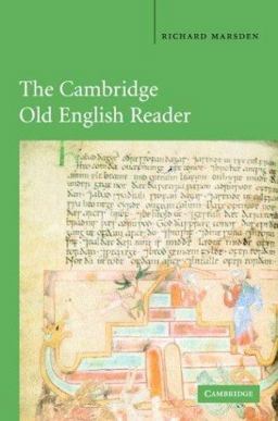Cambridge Old English Reader  9780521456128 Front Cover