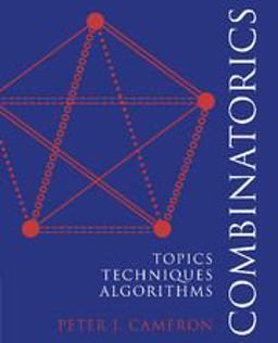 Combinatorics Topics, Techniques, Algorithms  9780521457613 Front Cover