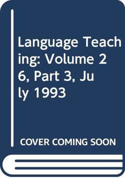 Language Teaching, July 1993