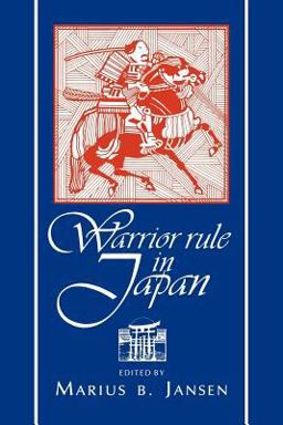 Warrior Rule in Japan  9780521484046 Front Cover