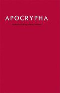 Apocrypha  9780521506748 Front Cover