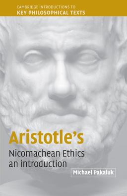 Aristotle's Nicomachean Ethics An Introduction  9780521520683 Front Cover