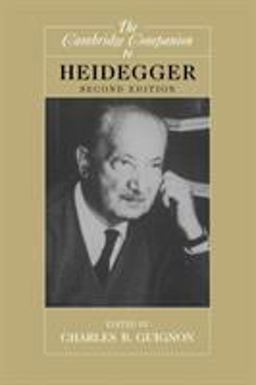 Cambridge Companion to Heidegger 2nd 9780521528887 Front Cover