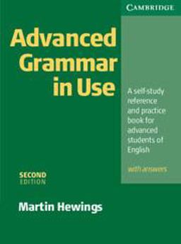 Advanced Grammar in Use with Answers 2nd 9780521532914 Front Cover