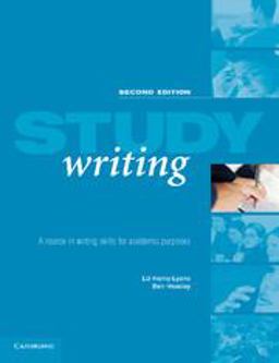Study Writing A Course in Written English for Academic Purposes 2nd 9780521534963 Front Cover