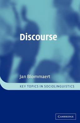 Discourse A Critical Introduction  9780521535311 Front Cover