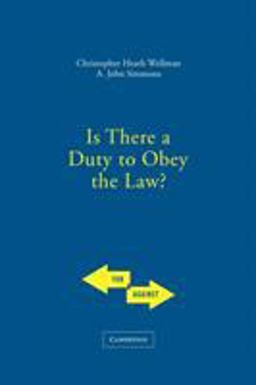 Is There a Duty to Obey the Law?  9780521537841 Front Cover