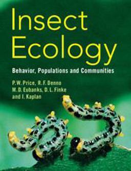 Insect Ecology Behavior, Populations and Communities  9780521542609 Front Cover