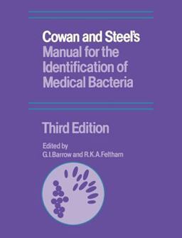 Cowan and Steel's Manual for the Identification of Medical Bacteria 3rd 9780521543286 Front Cover