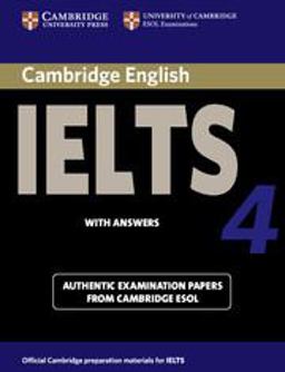 Cambridge Ielts 4 Student's Book with Answers  9780521544627 Front Cover