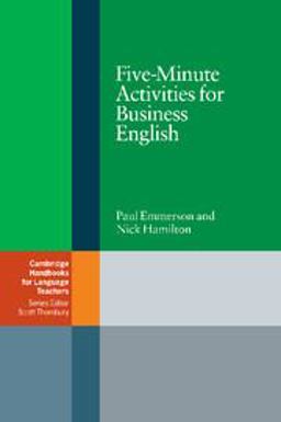 Five-Minute Activities for Business English  9780521547413 Front Cover