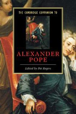 Cambridge Companion to Alexander Pope  9780521549448 Front Cover