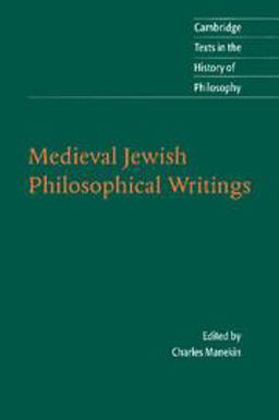 Medieval Jewish Philosophical Writings  9780521549516 Front Cover