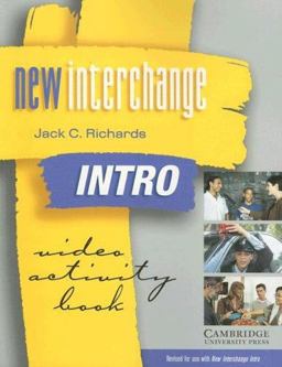 New Interchange Intro Video Activity Book  9780521555739 Front Cover