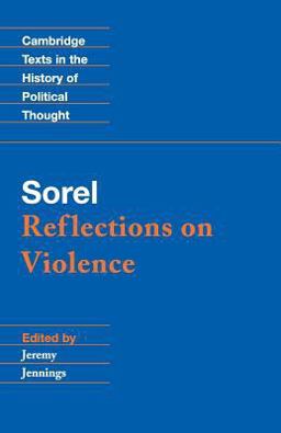 Sorel Reflections on Violence  9780521559102 Front Cover