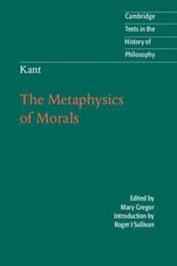 Metaphysics of Morals 2nd 9780521566735 Front Cover