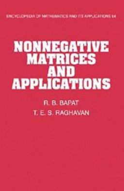 Nonnegative Matrices and Applications