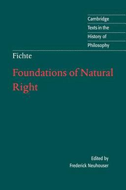 Foundations of Natural Right  9780521575911 Front Cover