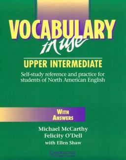 Vocabulary in Use Upper Intermediate with Answers  9780521577687 Front Cover