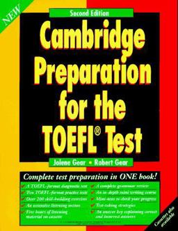 Cambridge Preparation for the TOEFL Test 2nd 9780521577717 Front Cover