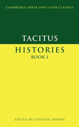 Tacitus Histories  9780521578226 Front Cover