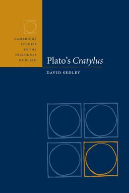 Plato's Cratylus  9780521584920 Front Cover