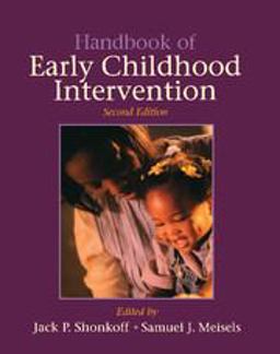 Handbook of Early Childhood Intervention 2nd 9780521585736 Front Cover