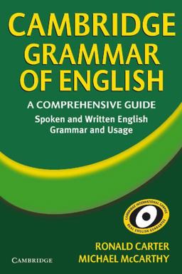 Cambridge Grammar of English A Comprehensive Guide  9780521588461 Front Cover