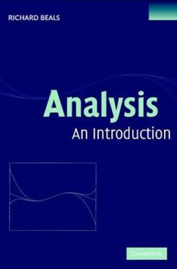 Analysis An Introduction  9780521600477 Front Cover