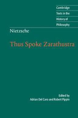 Nietzsche: Thus Spoke Zarathustra  9780521602617 Front Cover
