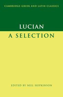 Lucian A Selection  9780521603041 Front Cover