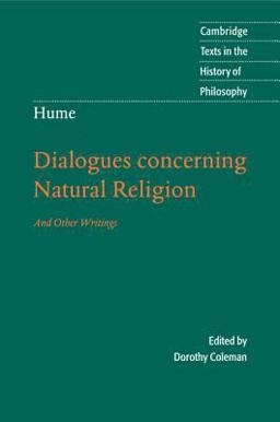 Dialogues Concerning Natural Religion And Other Writings  9780521603591 Front Cover