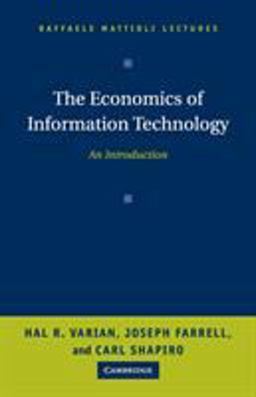 Economics of Information Technology An Introduction  9780521605212 Front Cover