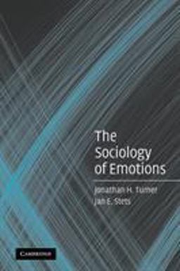 Sociology of Emotions  9780521612227 Front Cover