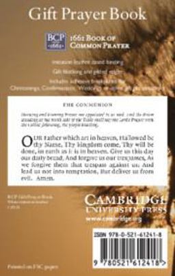 Gift Prayer Book  9780521612418 Front Cover
